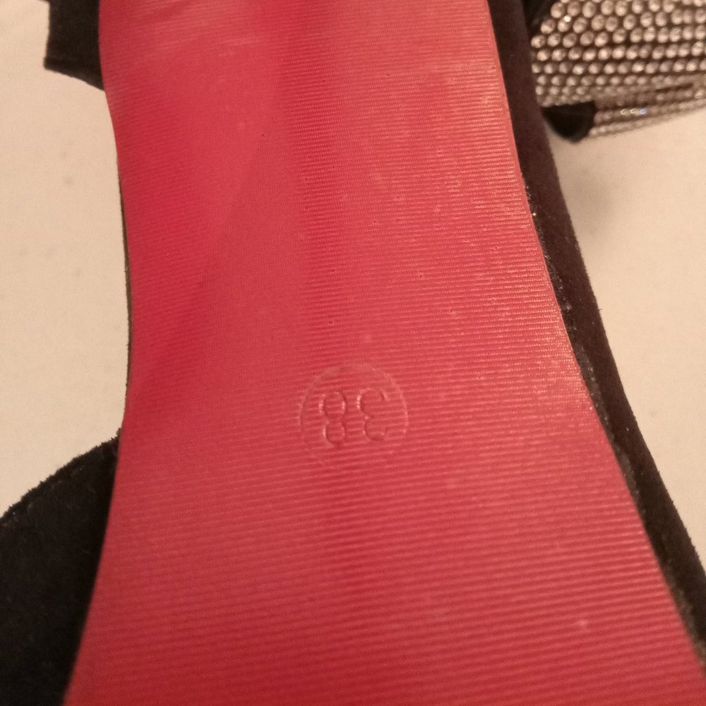 🎁 FREE GIFT IS INCLUDED 🎁 NEW 3D Rhinestones Bow High Heels Women Shoes - Picture 13 of 16